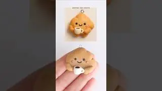 I MADE AI POLYMER CLAY CHARMS?!! #shorts #ai