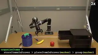 Learning Robot Manipulation Tasks with AMDPs and Demonstration-Guided Exploration