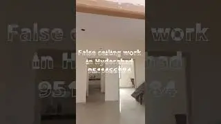 we provide all types false ceiling work in Hyderabad Telangana