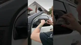 Replacing my Wing Mirror Door Indicator Lens Turn Signal Light Cover for Ford ranger wildtrak