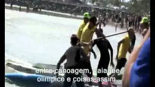 Danny Ching FCS Stand Up Paddle Race Fin (Legenda em Portugu&ecirc;s)
