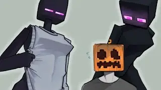 My Life with Endergirl All episodes 💜 A Minecraft Love Story | Minecraft Comic Dub Compilation