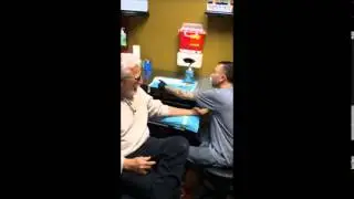80 Year Old Grandpa Gets Tattooed to Support Gay Grandson