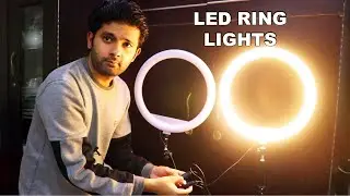 LED Ring Lights Unboxing & Review Ring LED Lights Setup | Videography Photography