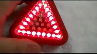 Harbor Freight - HFT Emergency 39 LED Triangle Worklight