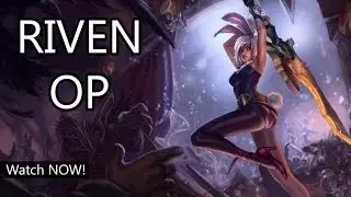 RIVEN OP - Nice Doublekill After Gank!