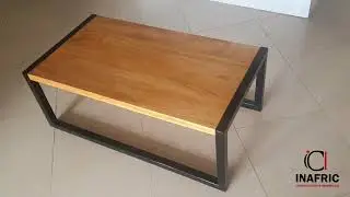INAFRIC : Table Hybride Bois - M&eacute;tallique.
