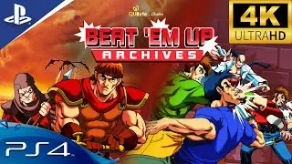 Beat 'Em Up Archives: QUByte Classics PS4 Gameplay