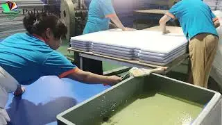Foam Covering PP Hollow Sheets Impra Board Supplier