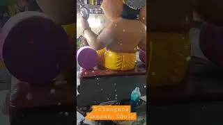 Mumbai Ganesh Making In Hyderabad 1st Ganpati Idol Display 2023 #viral #trending #shorts #shortvideo