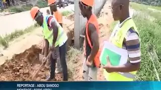 Hamed Bakayoko visite les 28 chantiers d'Abobo.