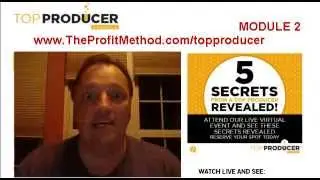 Top Producer Formula Module 2 Beliefs and Attitudes