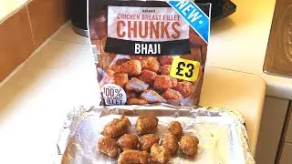 Bhaji Chicken Breast Fillet Chunks | New | Iceland | Food Review