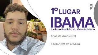 IBAMA (MA): Conhe&ccedil;a S&aacute;vio de Oliveira, aprovado em 1&deg; lugar para o cargo de Analista Ambiental