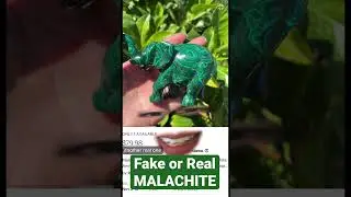Fake or Real Malachite Edition on ETSY!