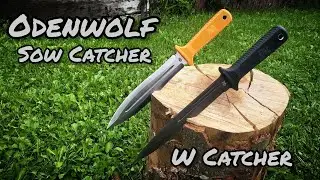 Odenwolf Sow Catcher Giveaway die neuen taktischen  Wolfgangs Messer für Outdoor, Bushcraft und Jagd