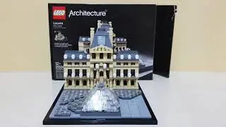 LEGO Architecture Louvre Set 21024 Presentation
