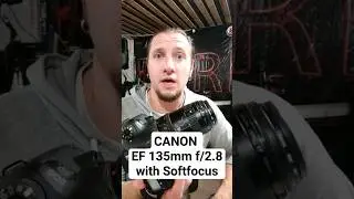 CANON EF 135mm f/2.8 with Softfocus - cheapest full-frame portrait lens #canonlens