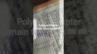 polygon chapter main formula learn this formula #education 📖📖