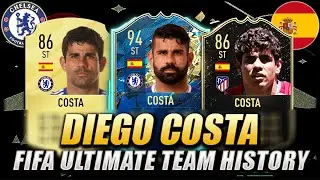 DIEGO COSTA FIFA ULTIMATE TEAM HISTORY | FIFA 10 - FIFA 20