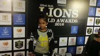 Super Dancer Winner Ditya At 23rd Lions Gold Award 2017