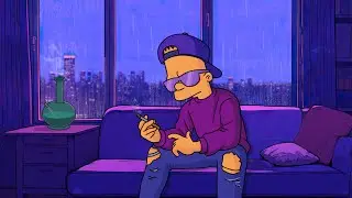 Chill Smoke & Rain - Lofi hip hop mix ~ Stress Relief / Relaxing Music / Smoking Vibes