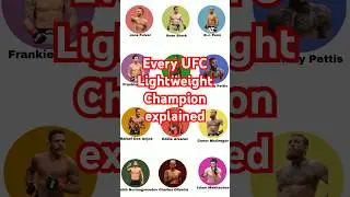 Every UFC Lightweight Champion explained in 1 minute