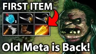 First Item Radiance Pudge in 7.32e - Old Meta Pudge is Back!