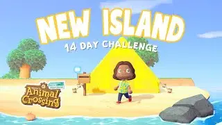 DAY 1: Beginning My New Island | 14-Day CHALLENGE // Animal Crossing New Horizons