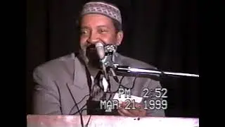 W.D. Mohammed - March 21, 1999 - Faith & Good Works in Islam - Newark Symphony Hall - Newark, NJ