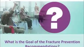 Beyond the Break - 2015 Recommendations for Fracture Prevention in Long-Term Care