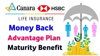 Canara hsbc life money back advantage plan | maturity benefit | Survival Benefit | money back