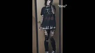 Fake vs Real Emo  #fyp #emo #alternative
