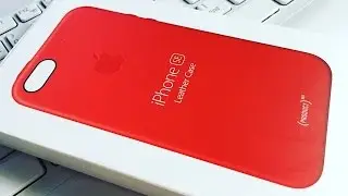 Кейс Apple для iPhone SE Leather Case Red за 2990р