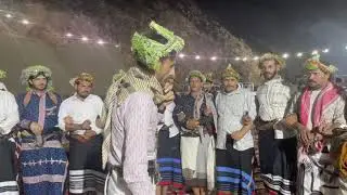 تكثيرة الشاعر محمد جابر شقا التليدي في حفل علي بن جابر المحمدي التليدي