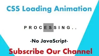 css loading animation effects using html5 css3 on wtutorials