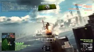 Battlefield 4 Attack Heli 65+ Kill streak