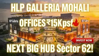 HLP Galleria Mohali: BEST Commercial Shops Near Phase 7 Sector-62 INSANE Returns & Walkthrough 🔥