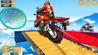 Mega Ramp Impossible Tracks Stunts - Bike Rider Games - Real Motor Cycle Racer Game - Games For Free