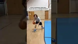 How to IMPROVE YOUR BALL HANDLING Before Tryouts #basketball #reels #shorts