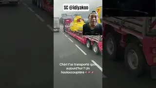 Truck keren muat helicopter @idiyakoo #shorts #truck #helicopter