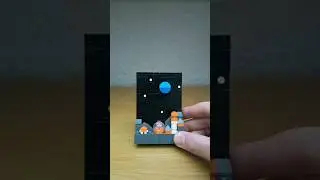Space age MOC! (super easy) #building  #lego #legospace #shorts