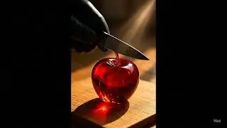 A flawless crystalclear apple asmr#shorts