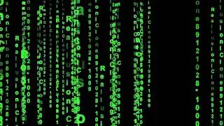 matrix digital rain - After Effect