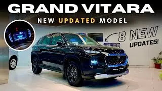 2025 MARUTI GRAND VITARA NEW UPDATE ❤️ GRAND VITARA ZETA 8 NEW UPDATES 😍