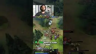 Hoodwink Enters Chaotic Dota 2 Team Fight #shorts