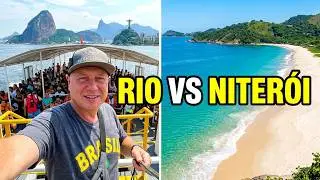 Rio to Niterói 🇧🇷 ferry, and the beaches.