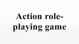 Action role-playing game