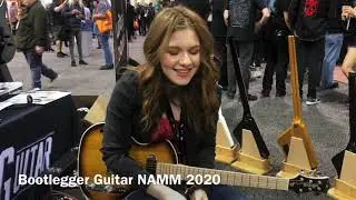 Bootlegger Guitar Ladies of NAMM. She Inspires Me