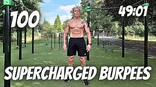 You Got Me So Far @BurpeesBandit  | 100 Supercharged Burpees | 27 In 11 Min | For 100 49:01